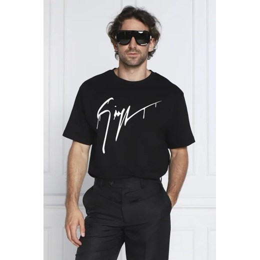 Giuseppe Zanotti T-shirt | Regular Fit ze sklepu Gomez Fashion Store w kategorii T-shirty męskie - zdjęcie 172898499