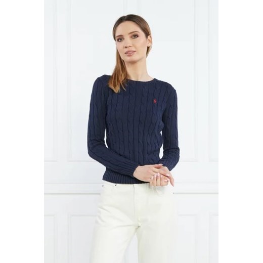 POLO RALPH LAUREN Sweter | Slim Fit | pima ze sklepu Gomez Fashion Store w kategorii Swetry damskie - zdjęcie 172898666