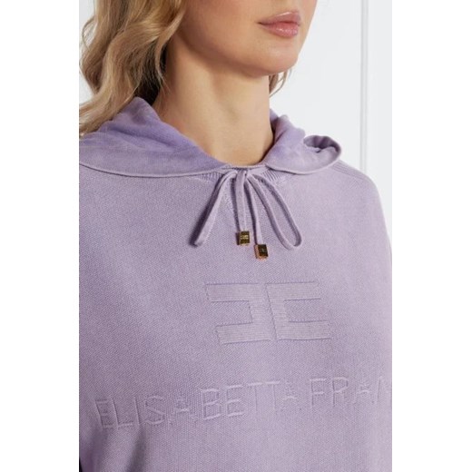 Elisabetta Franchi Bluza | Oversize fit Elisabetta Franchi 40 wyprzedaż Gomez Fashion Store