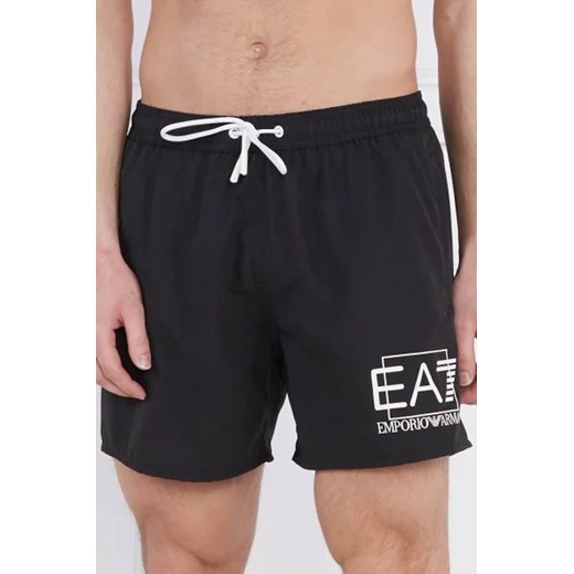 EA7 Szorty kąpielowe | Regular Fit ze sklepu Gomez Fashion Store w kategorii Kąpielówki - zdjęcie 172898865