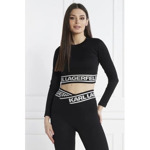 Karl Lagerfeld Top | Slim Fit ze sklepu Gomez Fashion Store w kategorii Bluzki damskie - zdjęcie 172899328