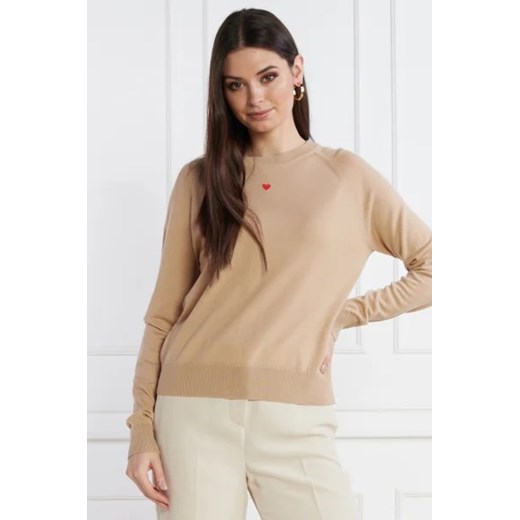 MAX&Co. Wełniany sweter | Regular Fit ze sklepu Gomez Fashion Store w kategorii Swetry damskie - zdjęcie 172899625