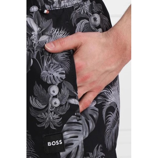 BOSS BLACK Szorty kąpielowe Salmon | Regular Fit M okazja Gomez Fashion Store