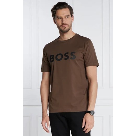 BOSS BLACK T-shirt Tiburt 354 | Regular Fit ze sklepu Gomez Fashion Store w kategorii T-shirty męskie - zdjęcie 172900156