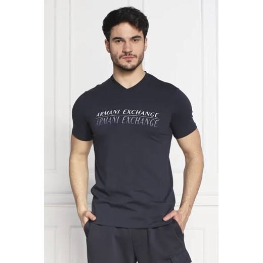 Armani Exchange T-shirt | Slim Fit ze sklepu Gomez Fashion Store w kategorii T-shirty męskie - zdjęcie 172900165