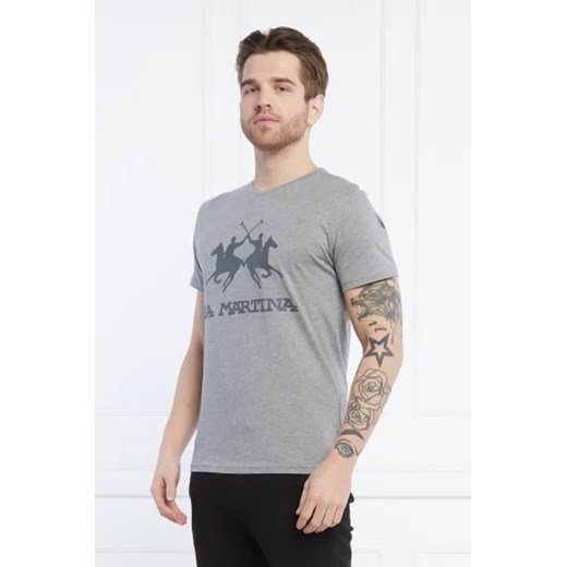 La Martina T-shirt | Regular Fit ze sklepu Gomez Fashion Store w kategorii T-shirty męskie - zdjęcie 172900179