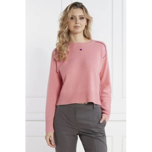 MAX&Co. Kaszmirowy sweter | Regular Fit ze sklepu Gomez Fashion Store w kategorii Swetry damskie - zdjęcie 172900199