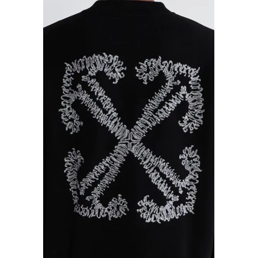 OFF-WHITE Bluza | Regular Fit S okazja Gomez Fashion Store