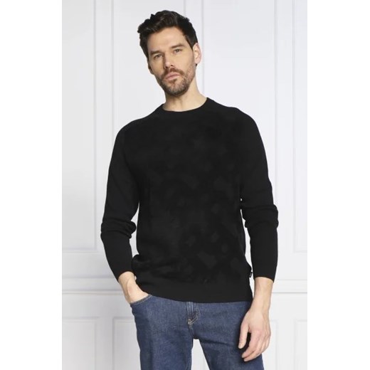 BOSS BLACK Sweter Fenturo | Regular Fit | z dodatkiem wełny L okazyjna cena Gomez Fashion Store