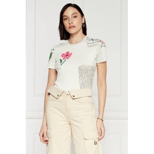 Desigual T-shirt MIRNA | Slim Fit ze sklepu Gomez Fashion Store w kategorii Bluzki damskie - zdjęcie 172900545