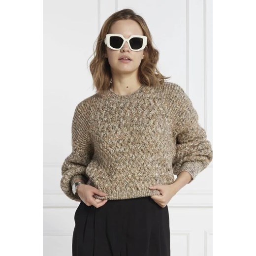 BOSS BLACK Sweter Forenza | Regular Fit | z dodatkiem wełny ze sklepu Gomez Fashion Store w kategorii Swetry damskie - zdjęcie 172901007