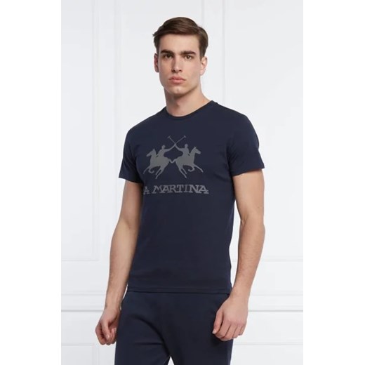 La Martina T-shirt | Regular Fit ze sklepu Gomez Fashion Store w kategorii T-shirty męskie - zdjęcie 172901018