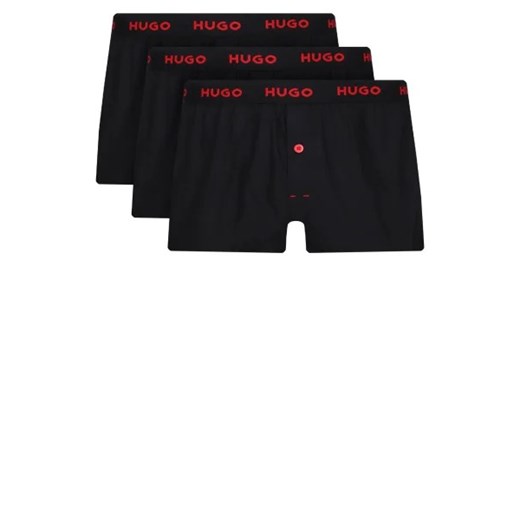 Hugo Bodywear Bokserki 3-pack WOVEN BOXER TRIPLET ze sklepu Gomez Fashion Store w kategorii Majtki męskie - zdjęcie 172901267