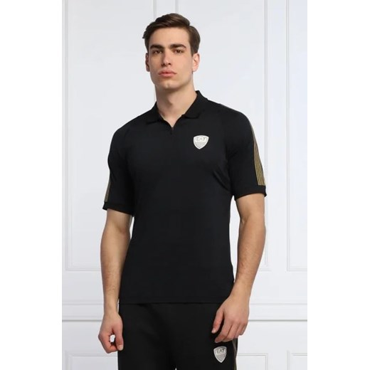 EA7 Polo | Regular Fit S okazyjna cena Gomez Fashion Store