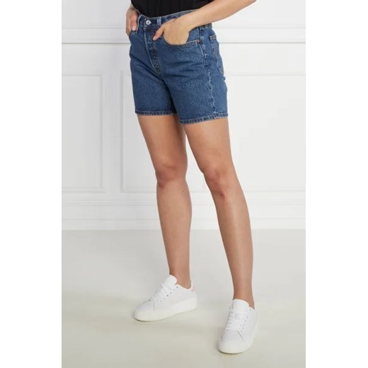 Levi's Szorty 501 MID THIGH SHORT SALSA CHAR | Slim Fit 25 Gomez Fashion Store wyprzedaż
