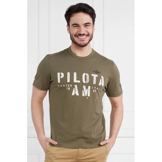 Aeronautica Militare T-shirt | Comfort fit ze sklepu Gomez Fashion Store w kategorii T-shirty męskie - zdjęcie 172901818