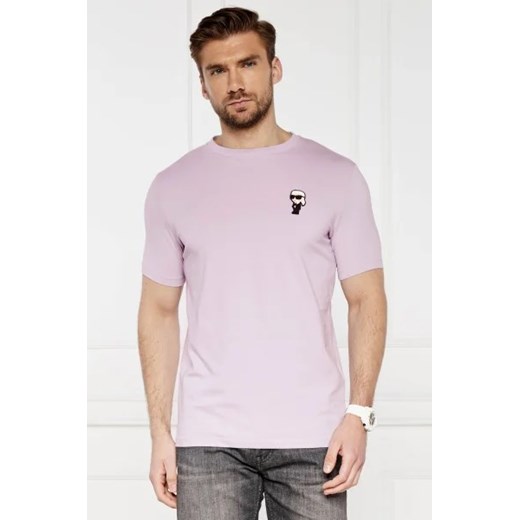 Karl Lagerfeld T-shirt | Regular Fit | stretch ze sklepu Gomez Fashion Store w kategorii T-shirty męskie - zdjęcie 172901887