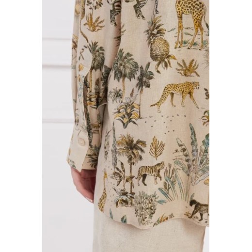 RIANI Lniana koszula | Oversize fit Riani 38 wyprzedaż Gomez Fashion Store