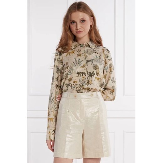 RIANI Lniana koszula | Oversize fit ze sklepu Gomez Fashion Store w kategorii Koszule damskie - zdjęcie 172902148