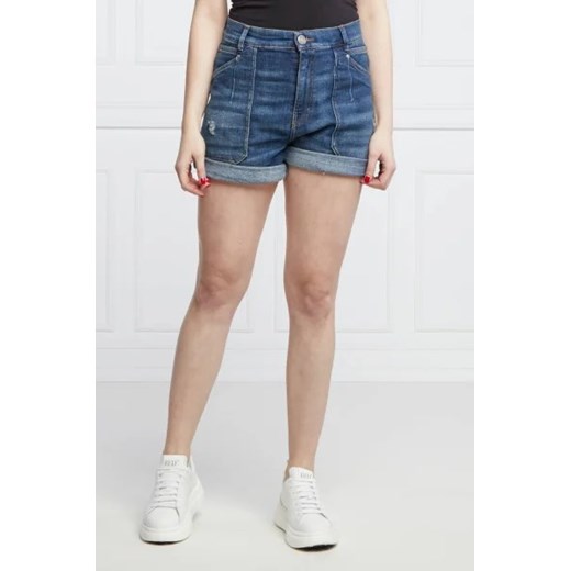 Pinko Szorty FRIVOLA | Regular Fit | denim Pinko 27 okazyjna cena Gomez Fashion Store
