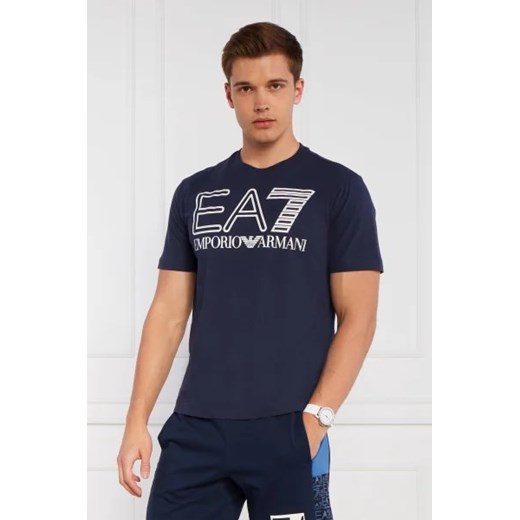 EA7 T-shirt | Regular Fit ze sklepu Gomez Fashion Store w kategorii T-shirty męskie - zdjęcie 172902699