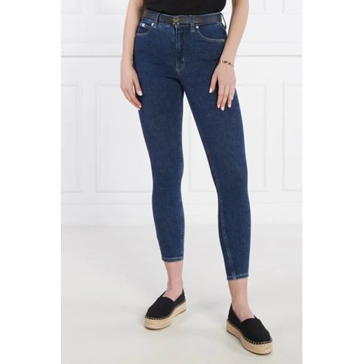 CALVIN KLEIN JEANS Jeansy | Super Skinny fit | high rise 25 wyprzedaż Gomez Fashion Store