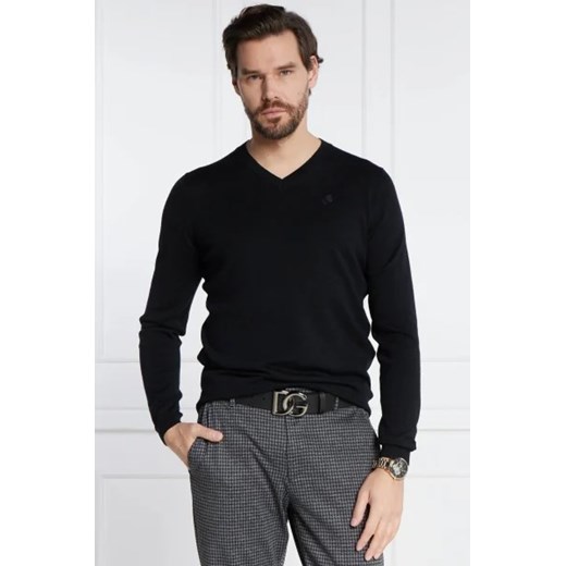 Karl Lagerfeld Wełniany sweter | Regular Fit ze sklepu Gomez Fashion Store w kategorii Swetry męskie - zdjęcie 172903457