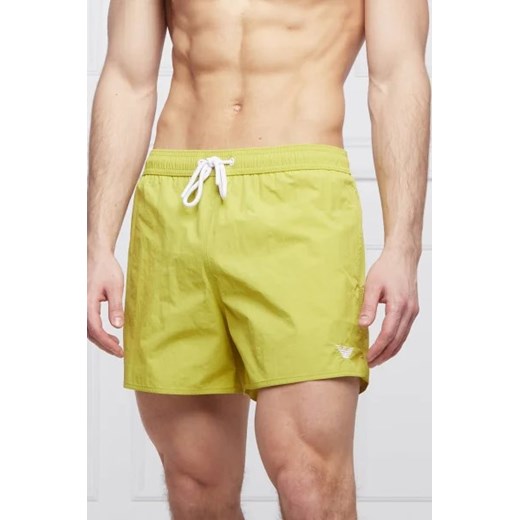 Kąpielówki Emporio Armani z poliamidu 