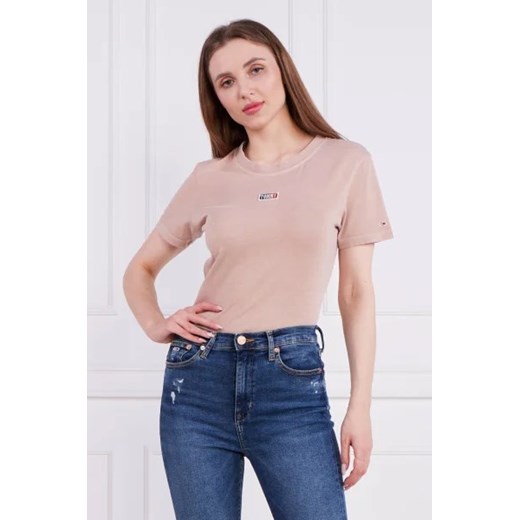 Tommy Jeans T-shirt | Regular Fit ze sklepu Gomez Fashion Store w kategorii Bluzki damskie - zdjęcie 172903886