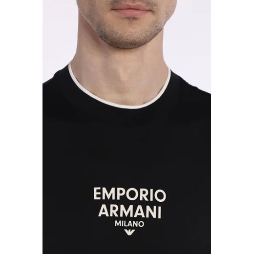 Emporio Armani T-shirt | Regular Fit Emporio Armani L Gomez Fashion Store wyprzedaż
