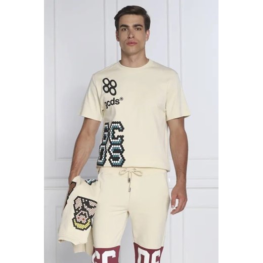 GCDS T-shirt | Regular Fit ze sklepu Gomez Fashion Store w kategorii T-shirty męskie - zdjęcie 172904096