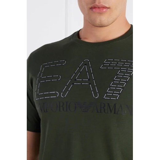 EA7 T-shirt | Regular Fit M okazja Gomez Fashion Store