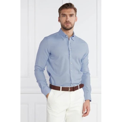 Oscar Jacobson Koszula Short BD Brushed Flannel | Slim Fit Oscar Jacobson XL Gomez Fashion Store okazyjna cena