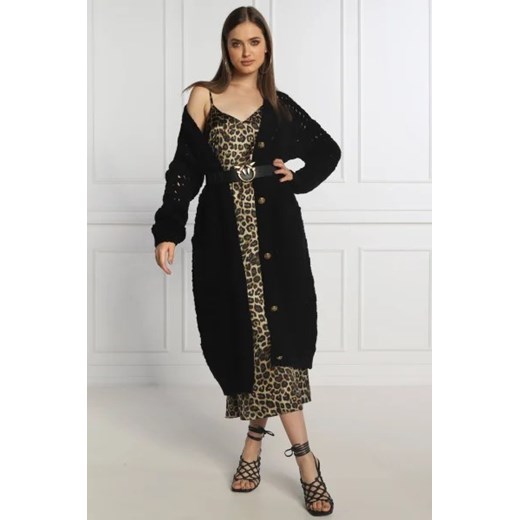 Pinko Wełniany kardigan MIMOSA | Relaxed fit Pinko L okazja Gomez Fashion Store