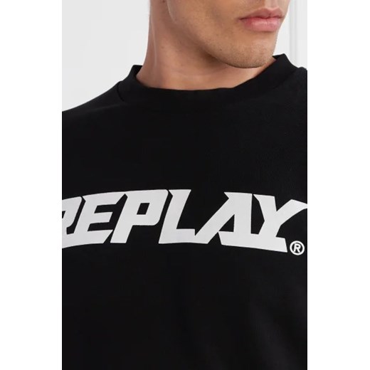 Replay Bluza | Regular Fit Replay S okazyjna cena Gomez Fashion Store
