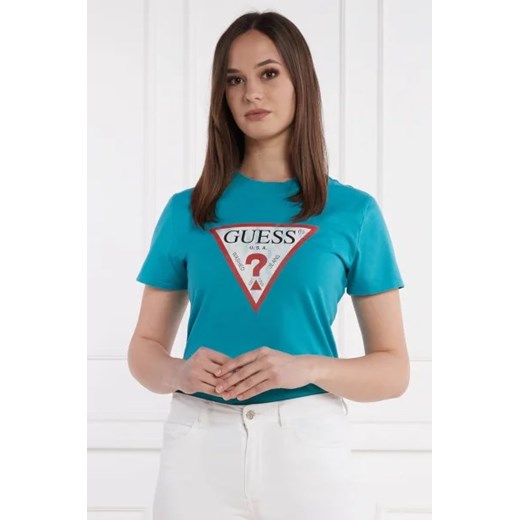 GUESS T-shirt | Classic fit ze sklepu Gomez Fashion Store w kategorii Bluzki damskie - zdjęcie 172904816