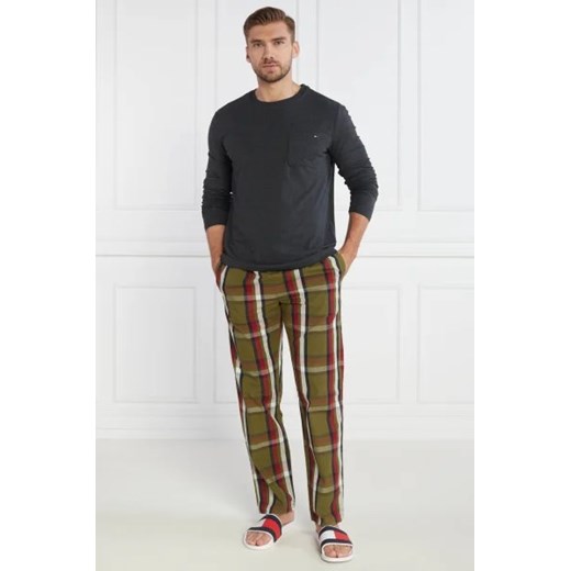 Tommy Hilfiger Piżama LS PJ SET | Relaxed fit Tommy Hilfiger S Gomez Fashion Store wyprzedaż
