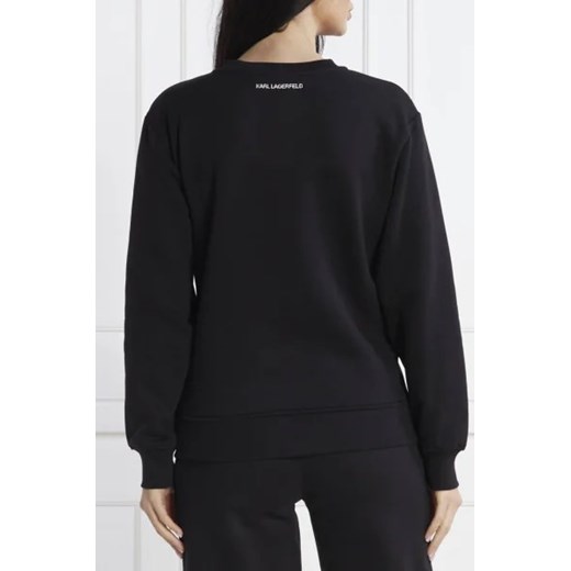 Karl Lagerfeld Bluza ikonik 2.0 | Regular Fit Karl Lagerfeld M okazja Gomez Fashion Store