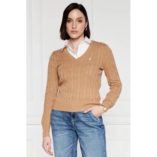 POLO RALPH LAUREN Sweter | Slim Fit ze sklepu Gomez Fashion Store w kategorii Swetry damskie - zdjęcie 172905196