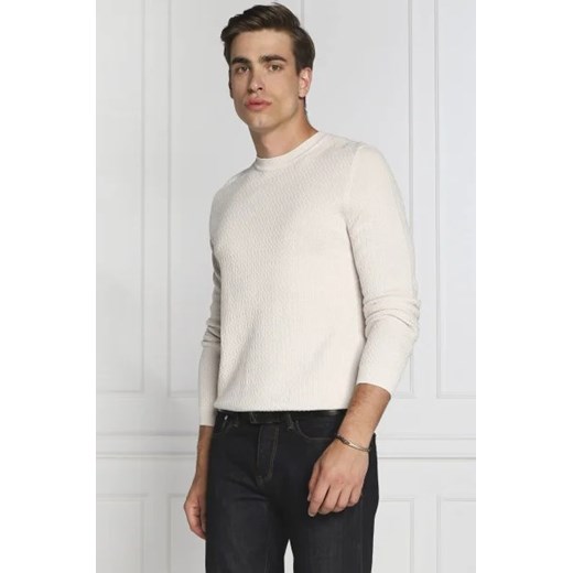 Emporio Armani Sweter | Slim Fit | z dodatkiem wełny ze sklepu Gomez Fashion Store w kategorii Swetry męskie - zdjęcie 172905565