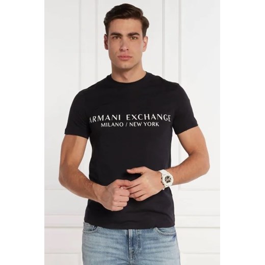 Armani Exchange T-shirt | Slim Fit ze sklepu Gomez Fashion Store w kategorii T-shirty męskie - zdjęcie 172905597