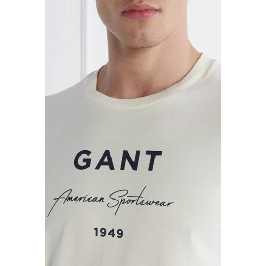 Gant T-shirt | Regular Fit Gant M promocyjna cena Gomez Fashion Store