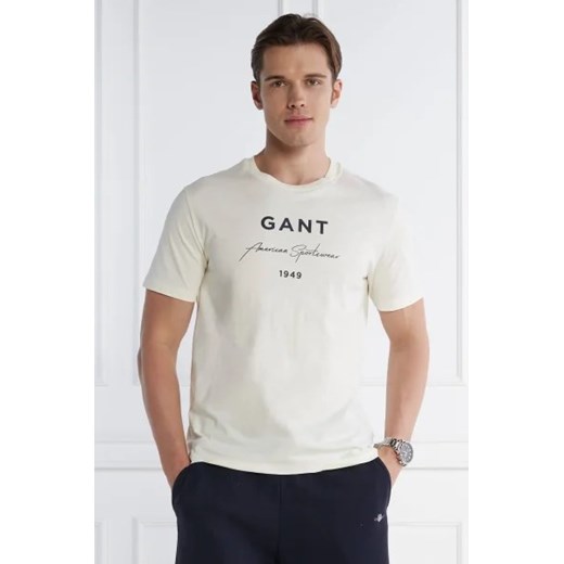 Gant T-shirt | Regular Fit Gant L wyprzedaż Gomez Fashion Store