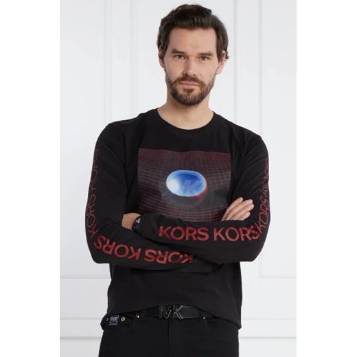 Michael Kors Longsleeve | Regular Fit Michael Kors XXL wyprzedaż Gomez Fashion Store
