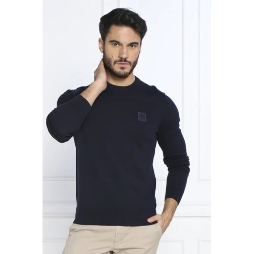 BOSS ORANGE Sweter Kanovano | Regular Fit | z dodatkiem kaszmiru S Gomez Fashion Store