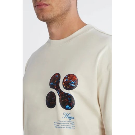 HUGO T-shirt Dikino | Loose fit XL okazja Gomez Fashion Store