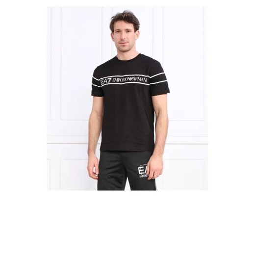 EA7 T-shirt | Regular Fit M wyprzedaż Gomez Fashion Store
