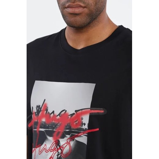 HUGO T-shirt | Regular Fit XL okazja Gomez Fashion Store