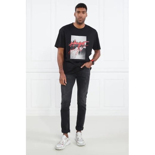 HUGO T-shirt | Regular Fit XL wyprzedaż Gomez Fashion Store