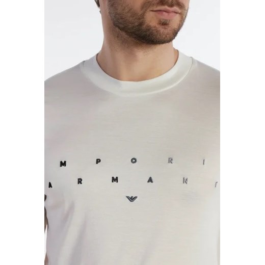 T-shirt męski Emporio Armani młodzieżowy na wiosnę
